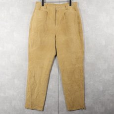 画像2: SONOMA スエードレザーパンツ W32 (2)