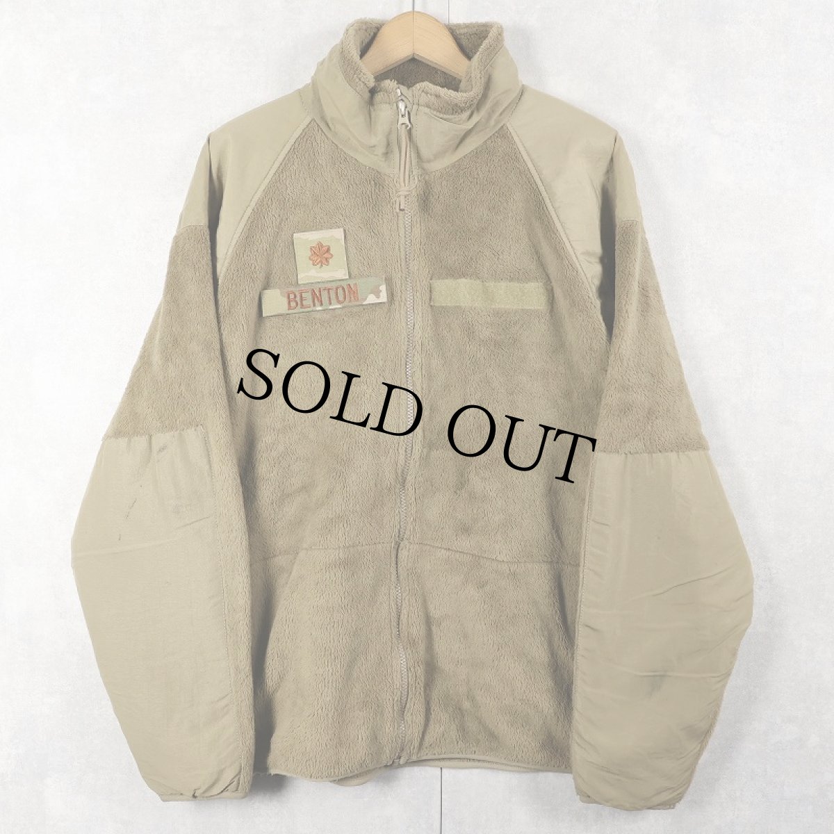 画像1: U.S.MILITARY ECWCS GEN3 Cold Weather "POLARTEC" コヨーテフリースジャケット LARGE-REGULAR (1)