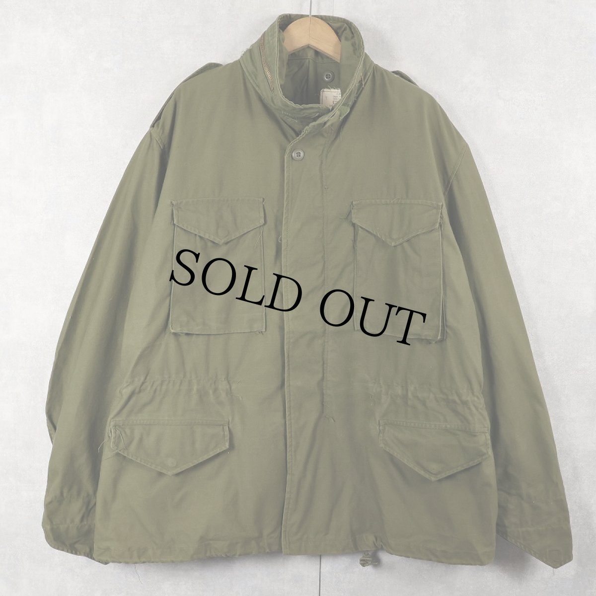 画像1: 70's U.S.MILITARY M-65 フィールドジャケット 3rd X-LARGE REGULAR (1)