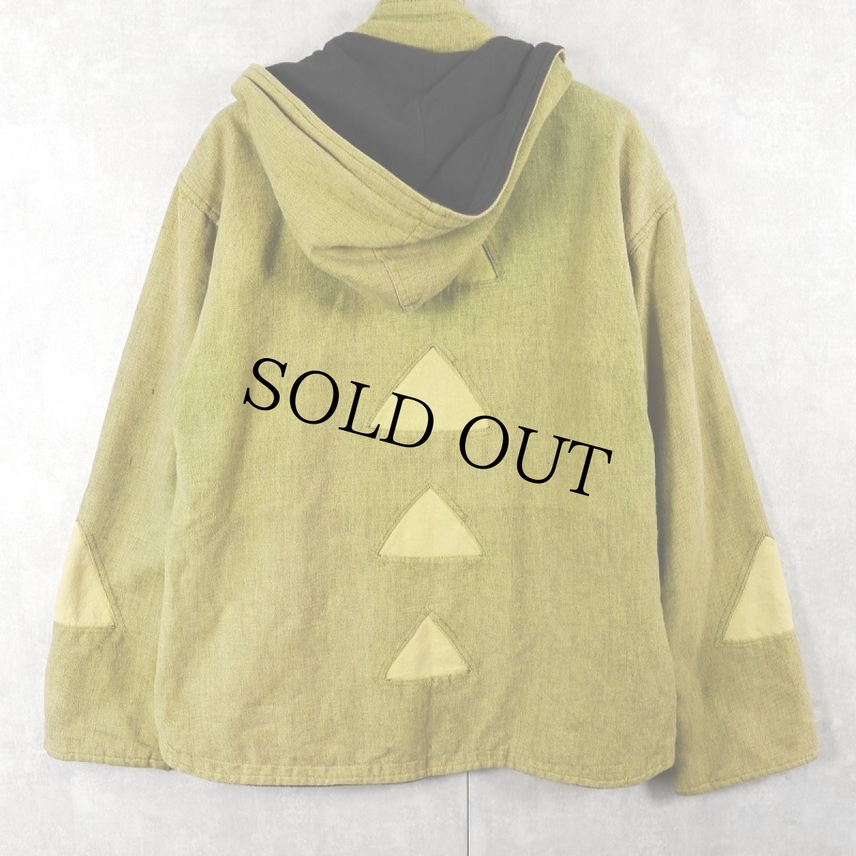 画像2: NATRAJ NEPAL製 デザインコットンジップパーカー (2)