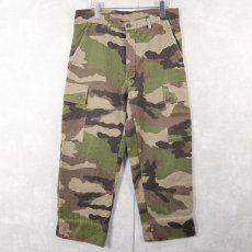 画像2: 90〜2000's ウッドランドカモ柄 コットン×ポリエステルカーゴパンツ W33 (2)