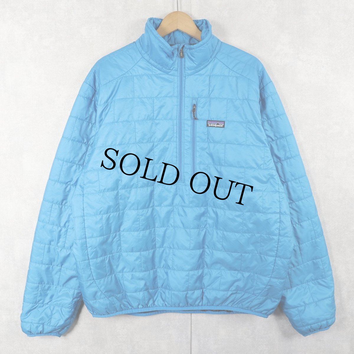 画像1: 2012SS Patagonia "PRIMALOFT" ナノパフ プルオーバージャケット L (1)