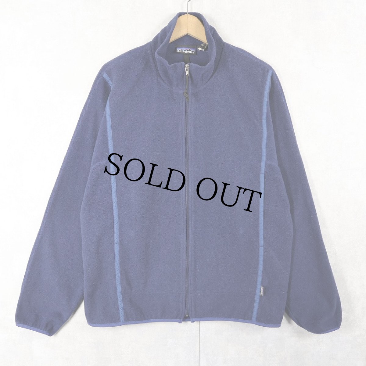 画像1: 90's Patagonia USA製 エルキャプリーン フリースジャケット NAVY L (1)