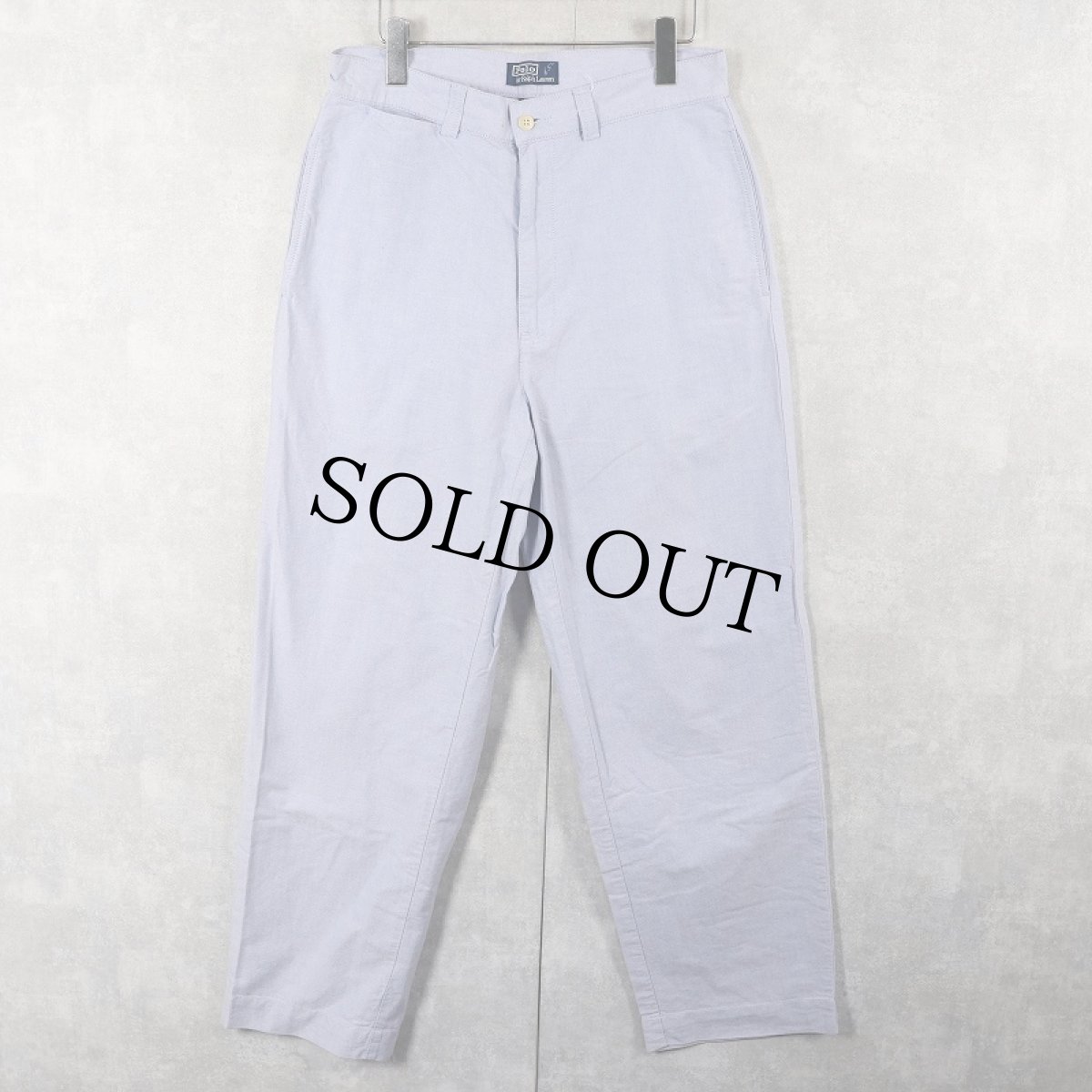 画像1: POLO Ralph Lauren "PHILIP PANT" コットンパンツ W31 (1)