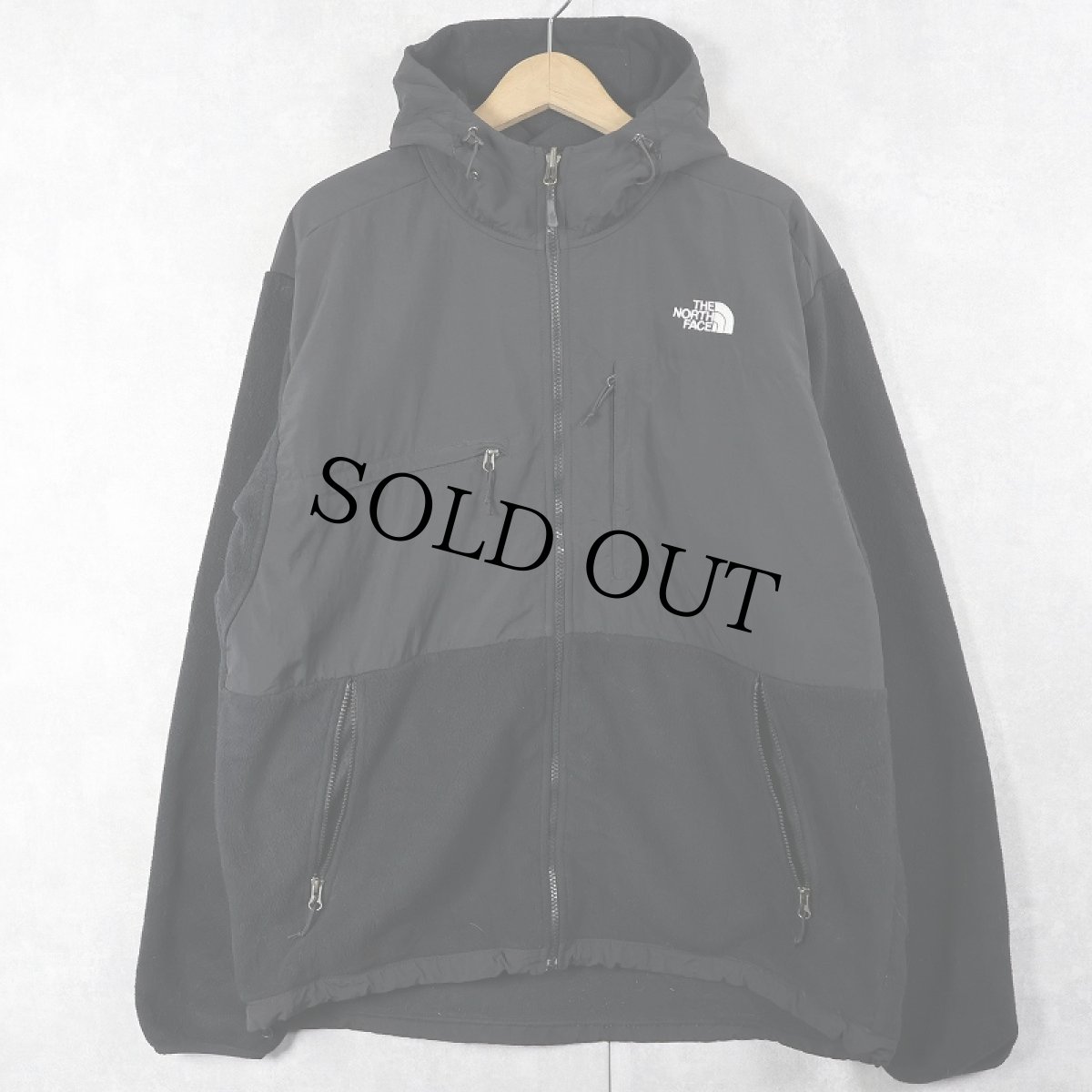 画像1: THE NORTH FACE デナリフリースパーカー BLACK XL (1)