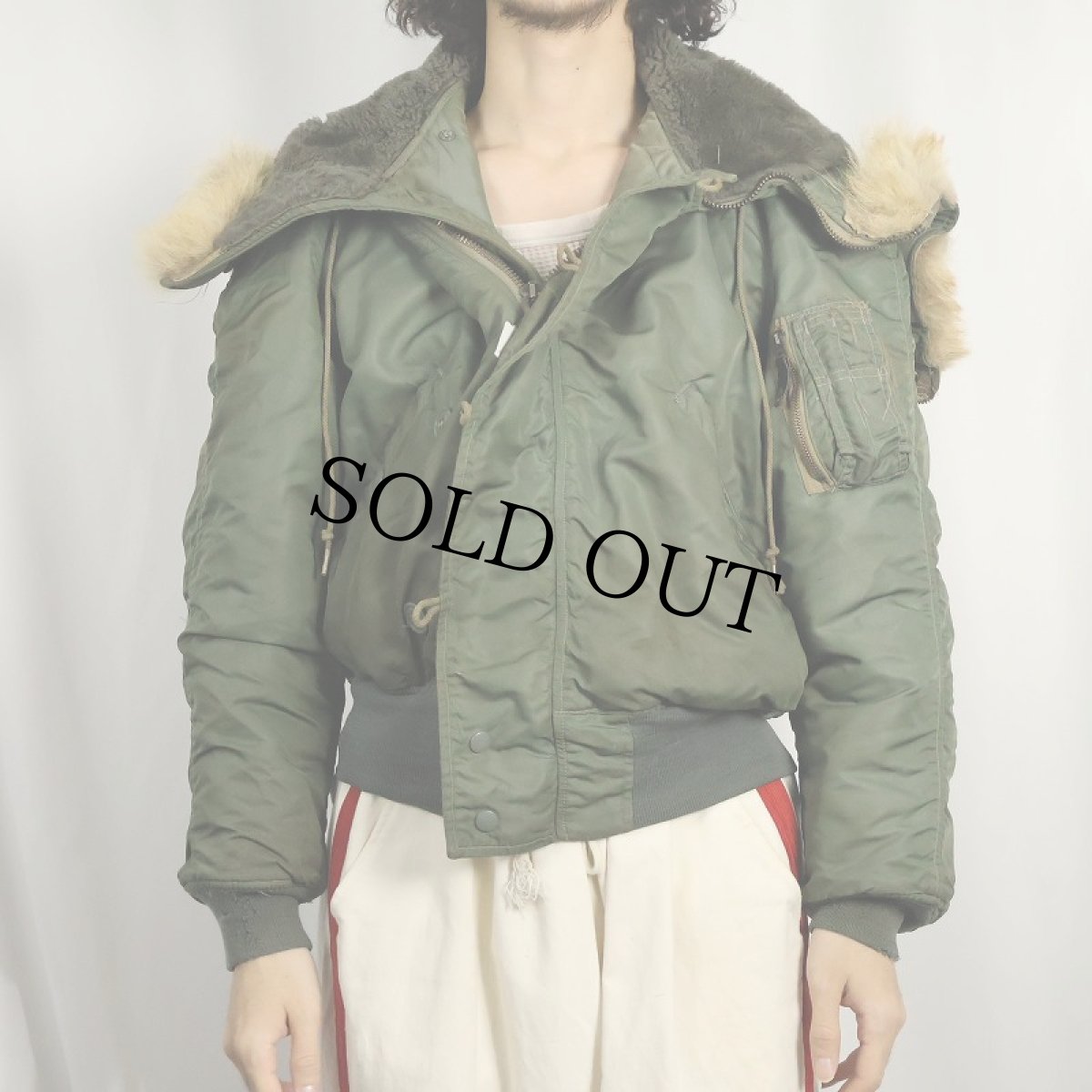 画像2: 50〜60's U.S.AF N-2B フライトジャケット (2)