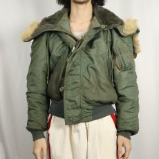 画像2: 50〜60's U.S.AF N-2B フライトジャケット (2)