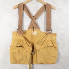 画像1: 50〜60's CHIEF PONTIAC BRAND コットンハンティングベスト L (1)