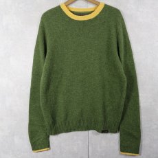 画像1: 90's Abercrombie&Fitch ウールニットセーター L (1)