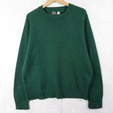 画像1: 60〜70's NATIONAL ウールニットセーター L (1)