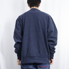 画像3: 2000's Champion REVERSE WEAVE "EMORY" プリントスウェット NAVY L (3)