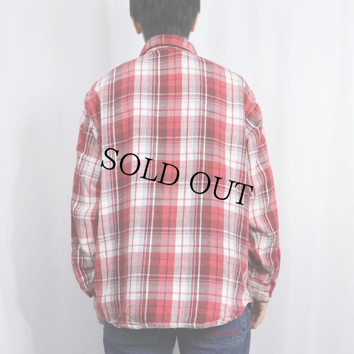 画像3: 80's BIG MAC USA製 チェック柄 ヘビーネルシャツ XL (3)