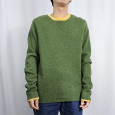 画像2: 90's Abercrombie&Fitch ウールニットセーター L (2)