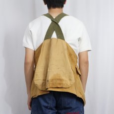 画像3: 50〜60's コットンハンティングベスト  (3)