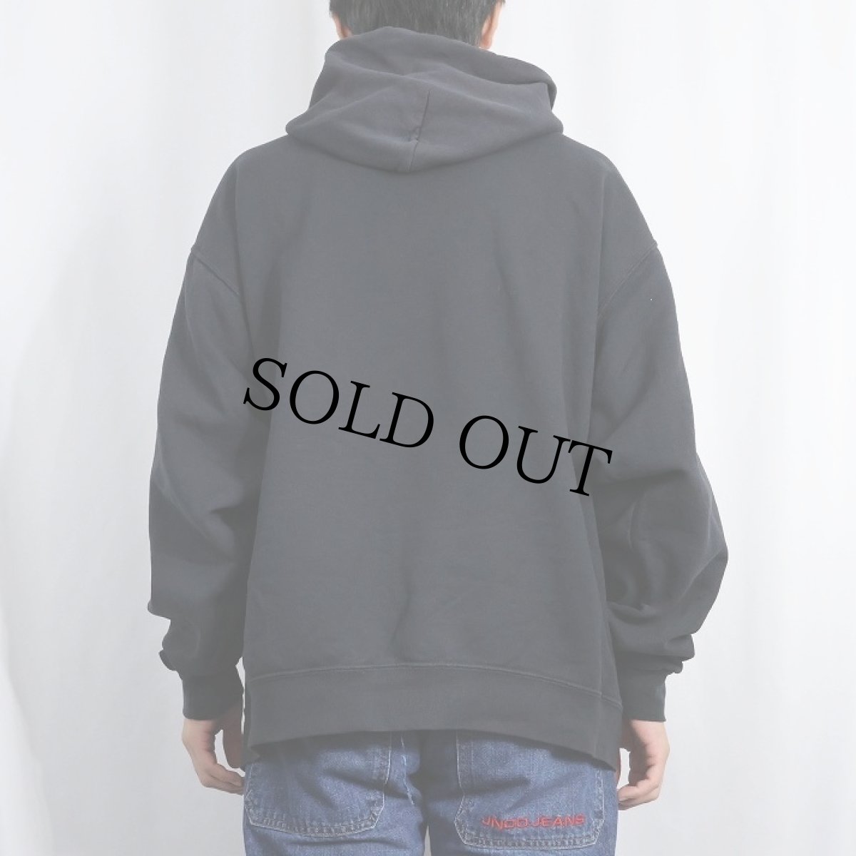 画像3: AC/DC ロックバンド プリントスウェットフーディー BLACK XL (3)