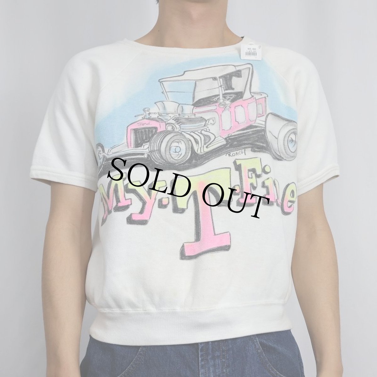 画像2: 【SALE】 60's "My-T-Fine" エアブラシ 半袖スウェット (2)