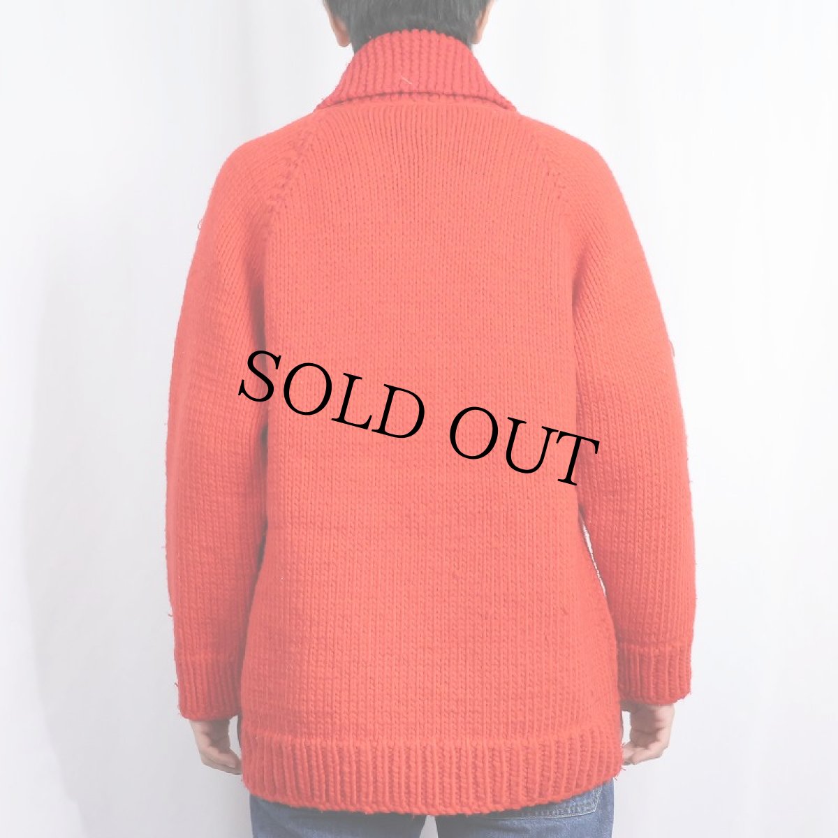 画像5: 60〜70's カウチンニットジャケット (5)