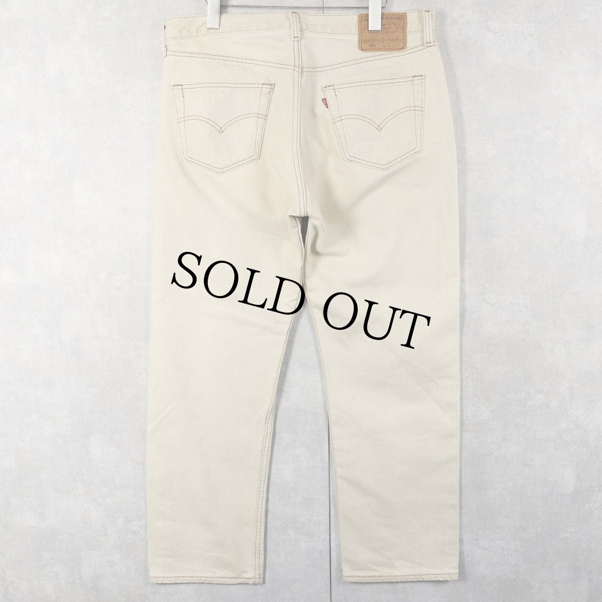 画像2: 90's Levi's 501 USA製 カラーデニムパンツ W35 (2)