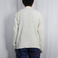 画像3: ARIS リブ編み アクリルニットセーター (3)