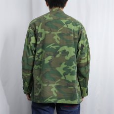 画像3: 70's U.S.ARMY ERDL迷彩 グリーンリーフ ジャングルファティーグジャケット 5th MEDIUM-SHORT (3)