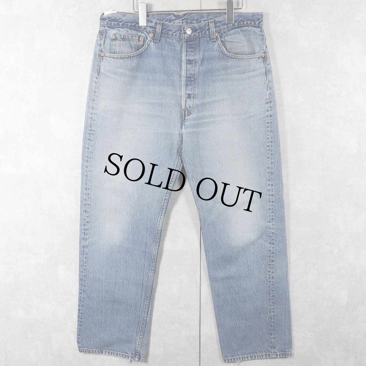 画像1: 90's Levi's 501 USA製 デニムパンツ W35 (1)