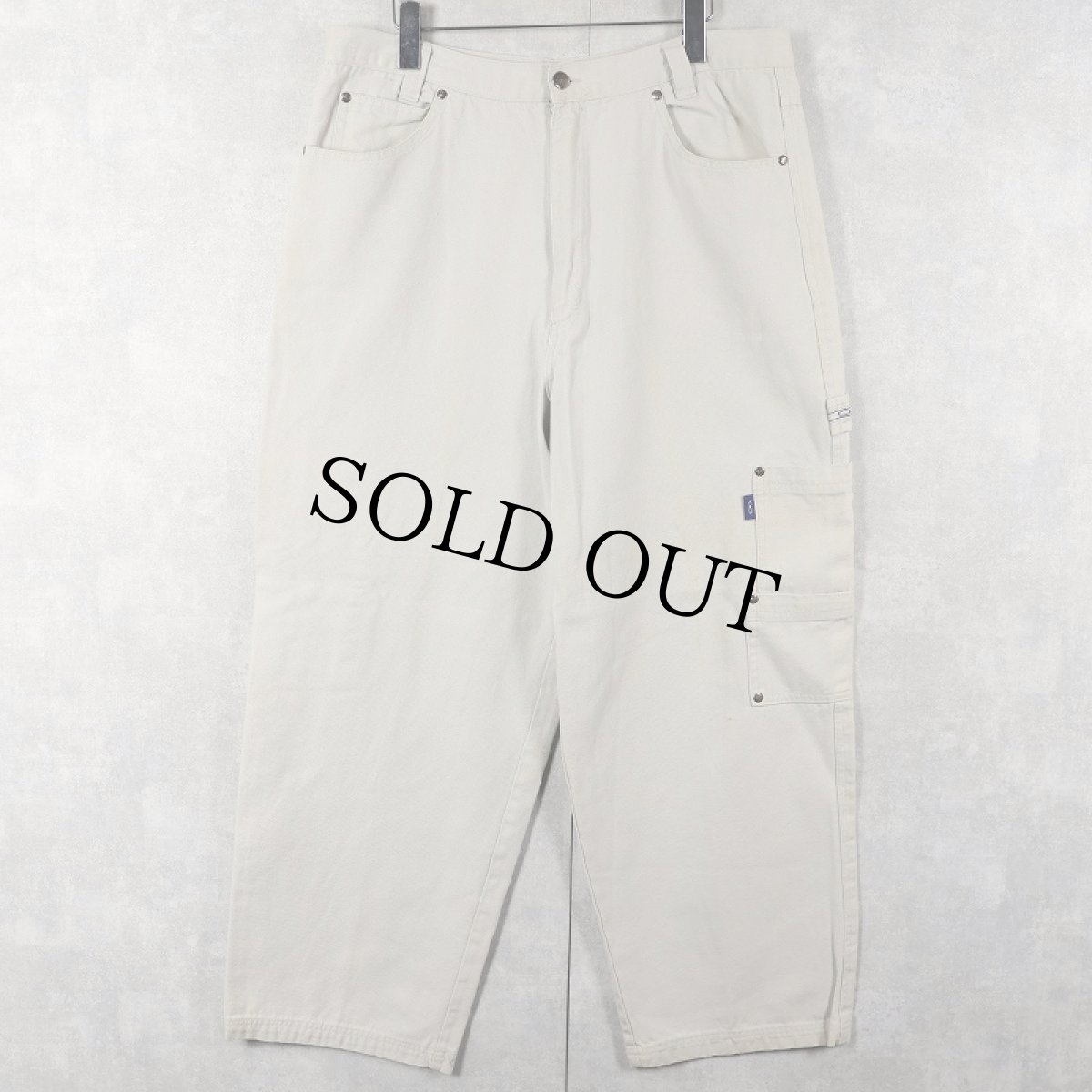 画像2: Ocean Pacific コットンペインターパンツ W35 (2)