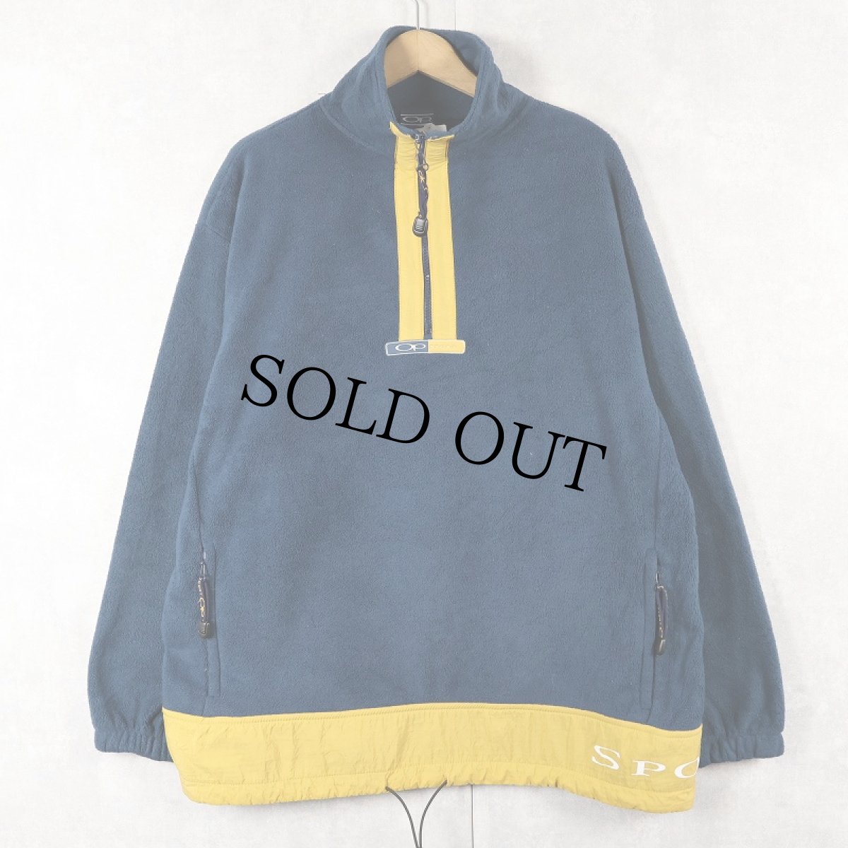 画像3: Ocean Pacific ハーフジップ フリースジャケット L (3)