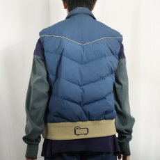 画像3: 80's Woolrich アメリカ製 ダウンベスト L (3)
