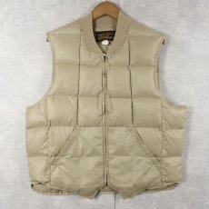 画像1: 70's Eddie Bauer USA製 リップストップ グースダウンベスト size46 (1)