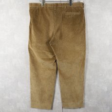画像2: BURBERRY 2タック コーデュロイパンツ W33 (2)