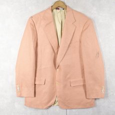 画像1: 80's Bachrach USA製 HBT シルクテーラードジャケット  (1)