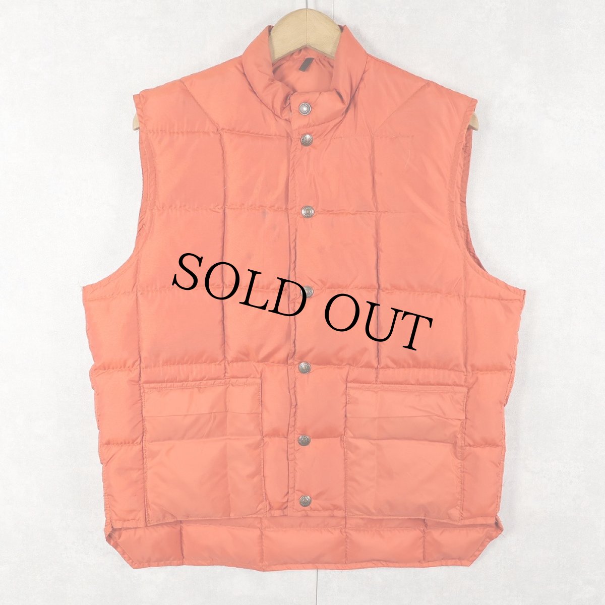 画像1: 70's DOWN by Schott グースダウンベスト M (1)