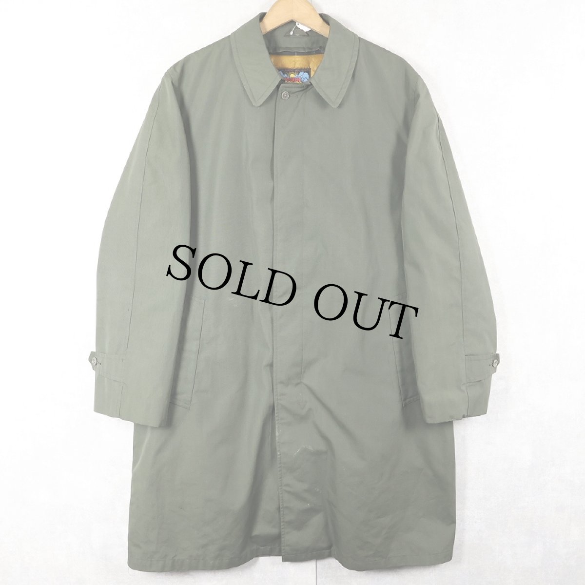 画像1: 60's Eeddie Bauer×Lord Forecaster リップストップ ダウンライナー ステンカラーコート 42R (1)