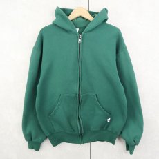 画像1: 90's RUSSELL ATHLETIC USA製 スウェットジップパーカー L (1)