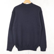 画像1: 60's U.S.NAVY GOBウールニットセーター NAVY XL (1)