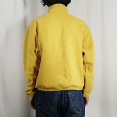 画像3: 80〜90's L.L.Bean USA製 筆記体ロゴ刺繍 ハーフスナップフリースジャケット (3)