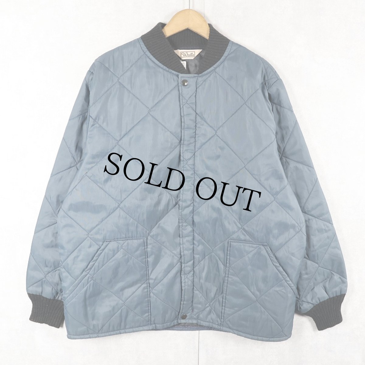 画像1: 80'S Walls ナイロンキルティングジャケット (1)