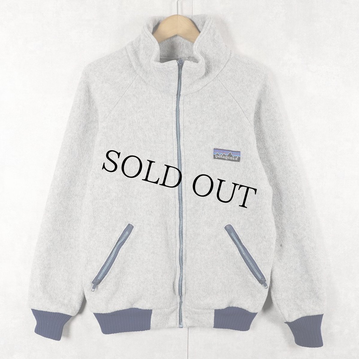 画像1: 80's Patagonia デカタグ フリースジップジャケット  (1)