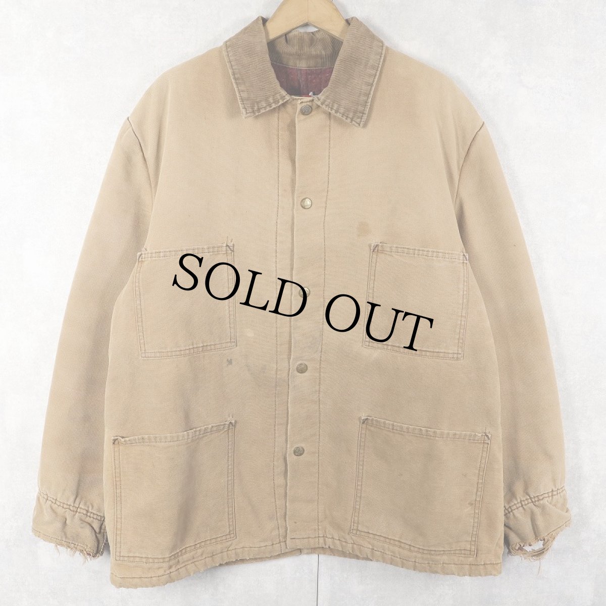 画像1: 70's Carter's ブランケットライナー ダックカバーオール  (1)