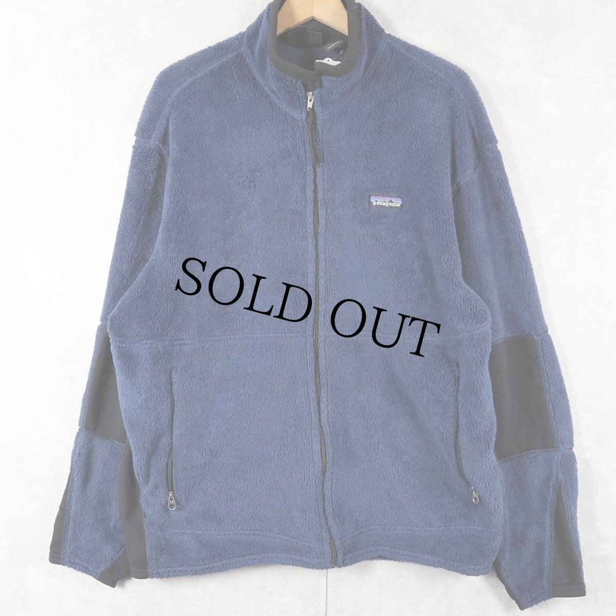画像1: 2000's Patagonia USA製 Rシリーズ R2 フリースジップジャケット NAVY L (1)