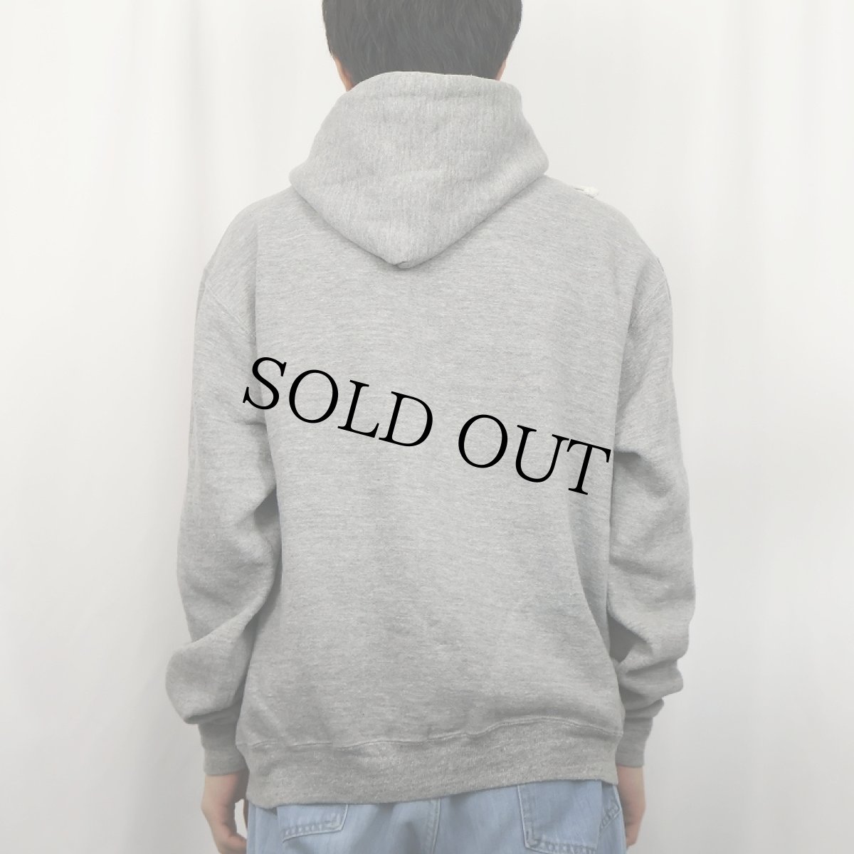 画像3: 90's RUSSELL ATHLETIC USA製 ロゴ刺繍 スウェットフーディー L (3)