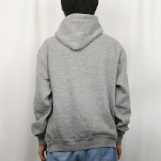 画像3: 90's RUSSELL ATHLETIC USA製 ロゴ刺繍 スウェットフーディー L (3)