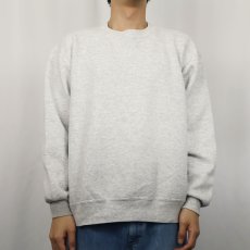 画像2: 90's RUSSELL ATHLETIC USA製 前V 無地スウェット L (2)
