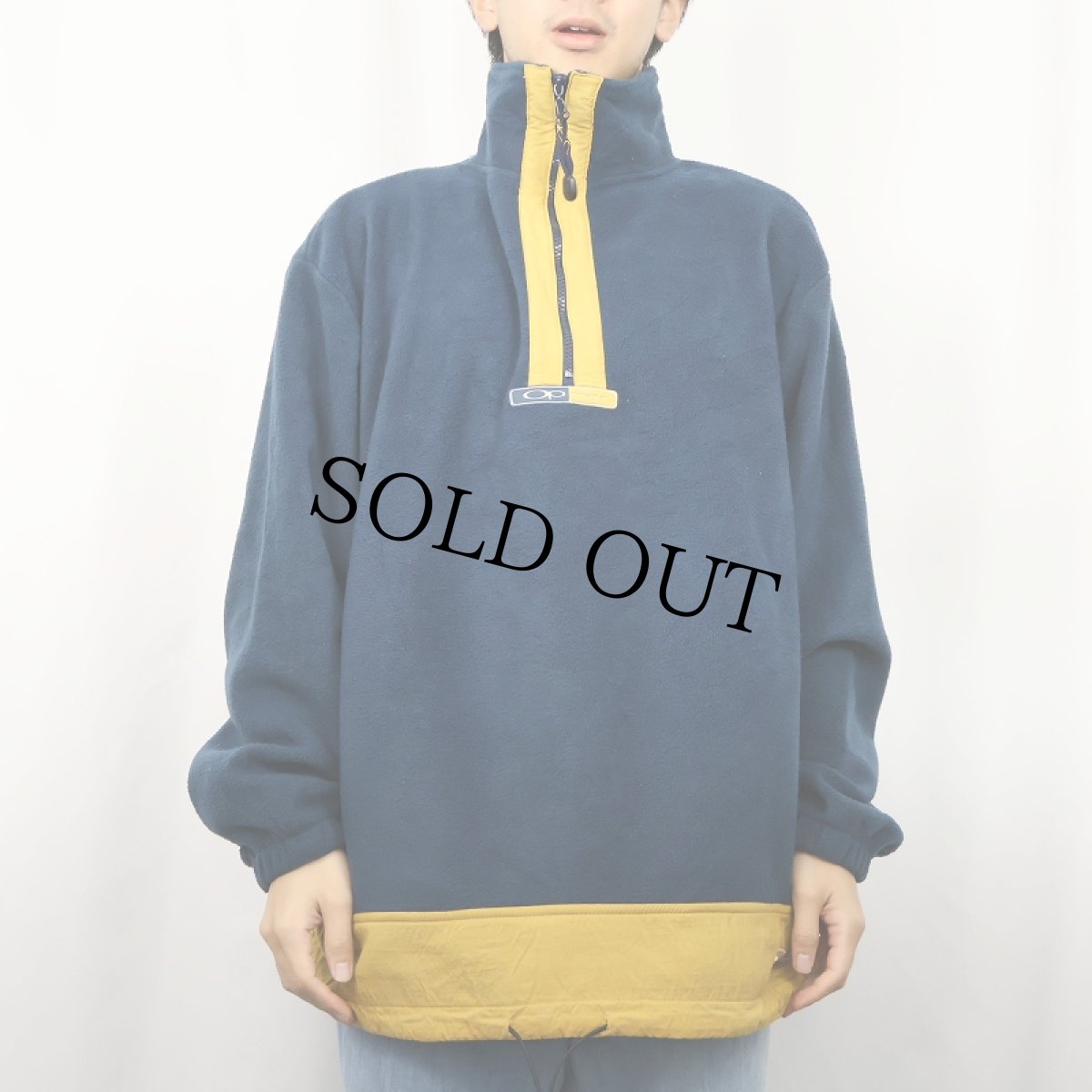 画像4: Ocean Pacific ハーフジップ フリースジャケット L (4)