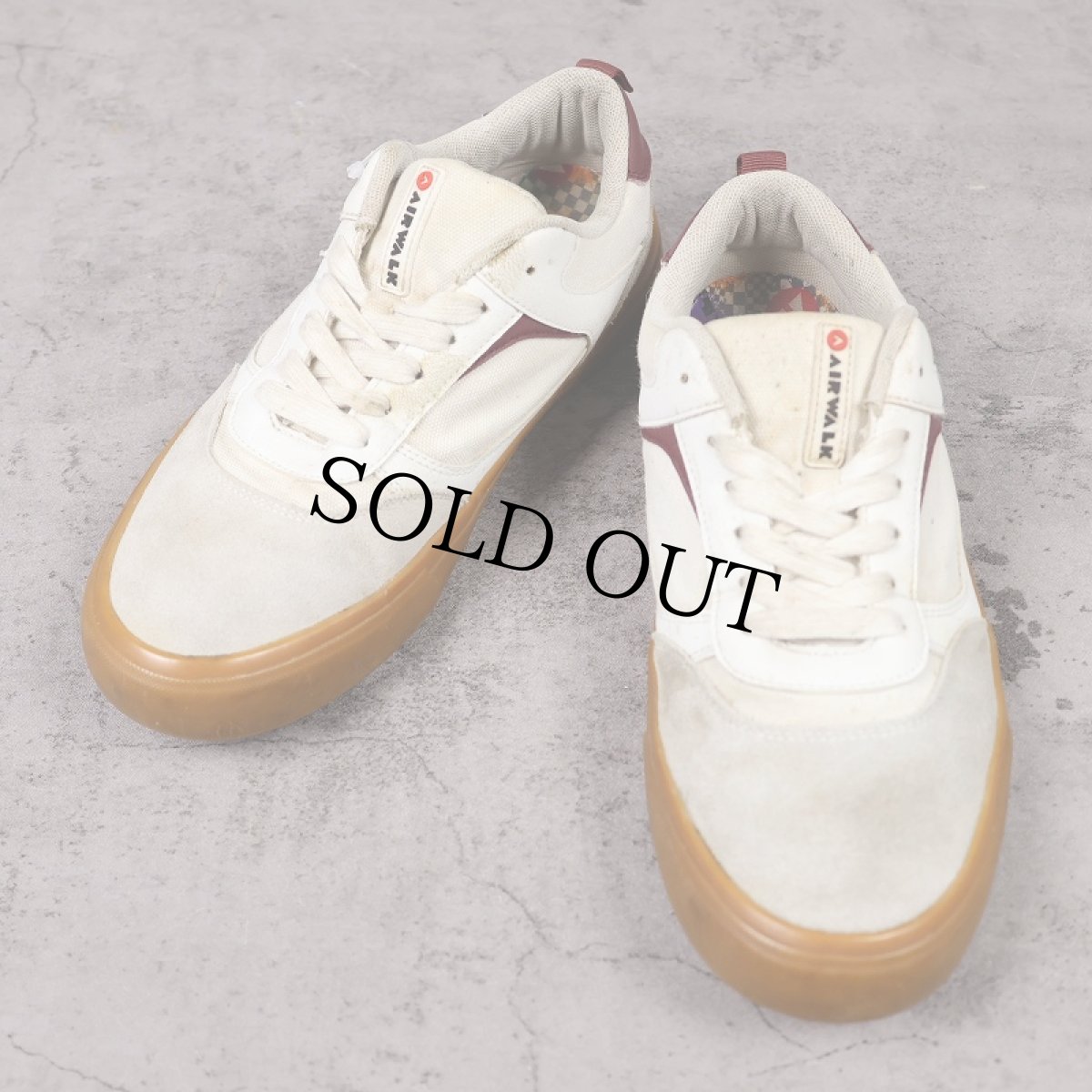 画像1: AIRWALK スエードスケートシューズ 26.5cm (1)