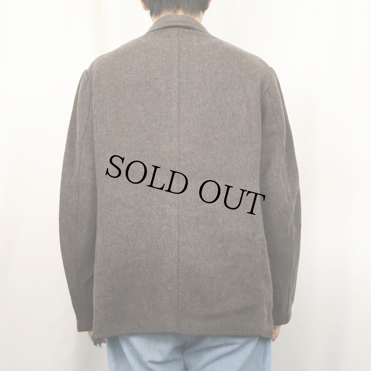 画像3: 50's FRENCH ウールファーマーズジャケット (3)