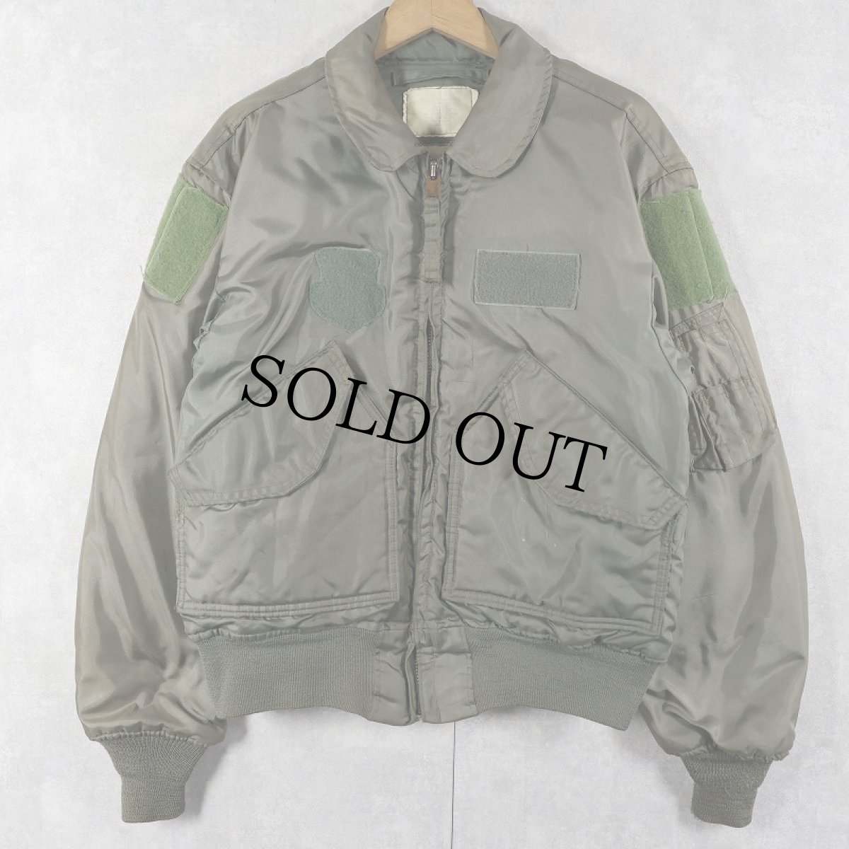 画像1: 80's U.S.AIR FORCE CWU-45/P フライトジャケット MEDIUM (1)