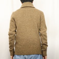 画像3: POLO Ralph Lauren ヘンリーネック ウール×カシミアニットセーター S (3)