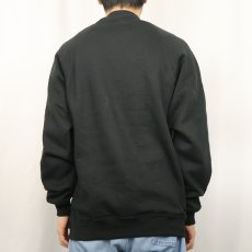 画像3: 80〜90's JERZEES USA製 無地スウェット BLACK L (3)