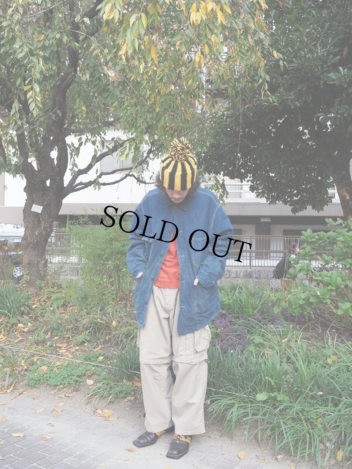 画像1: 70's Sears WORK'N LEISURE ブランケットライナー デニムカバーオール XL (1)